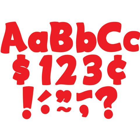 Red Funtastic 4 Letters Combo Pack