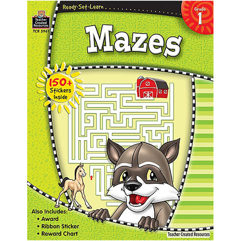 Ready¢Set¢Learn Mazes, Grade 1