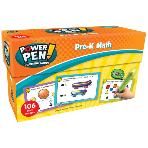 Power Pen Learning Cards: Math Grade Prek
