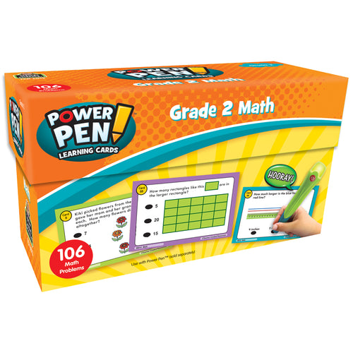Power Pen Learning Cards: Math Grade 2