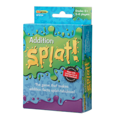 Addition Splat!„¢ Card Game