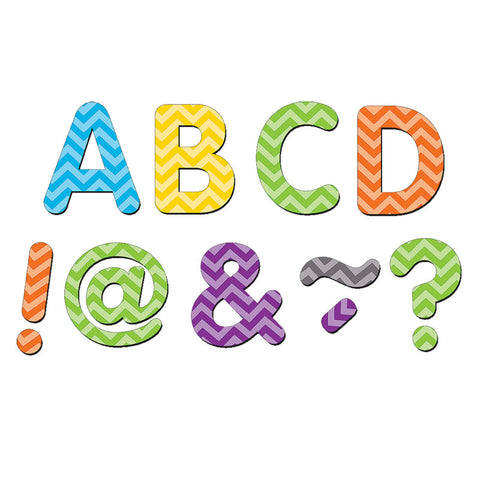Chevron Classic 2 Magnetic Letters