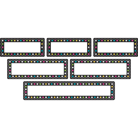Clingy Thingies Chalkboard Brights Labels