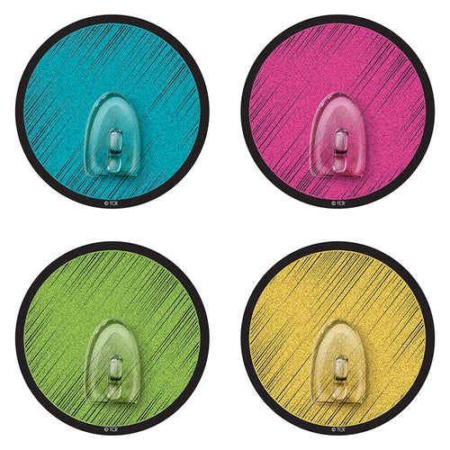 Clingy Thingies Hooks, Chalkboard Brights