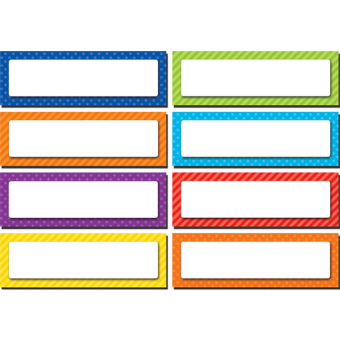 Playful Patterns Labels Magnetic Accents