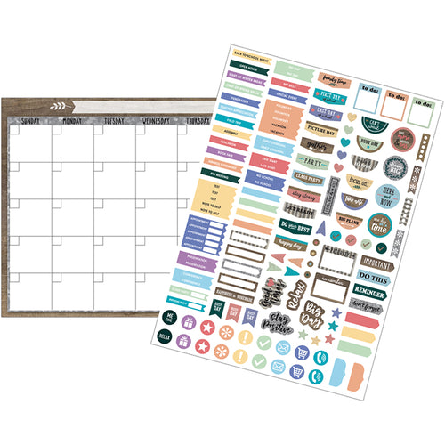 Clingy Thingies Calendar Set, Home Sweet Classroom