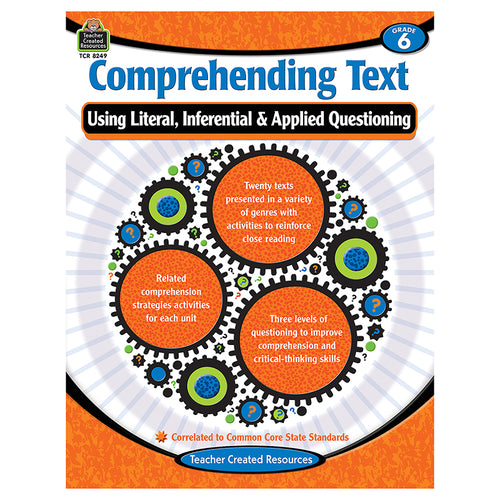 Comprehending Text Book, Grade 6