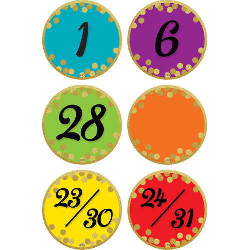 Confetti Colorful Calendar Days