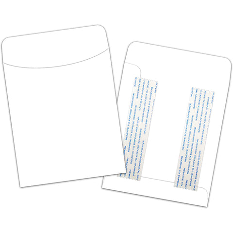 Brite Pockets, Bright White, Peel & Stick, Pack Of 25