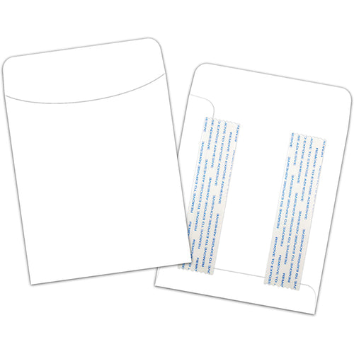 Brite Pockets, Bright White, Peel & Stick, Pack Of 25