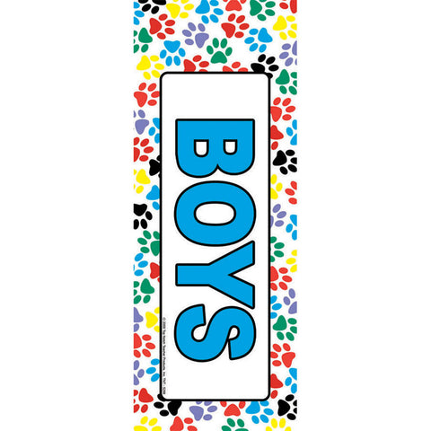 Boys Paws Hall Pass