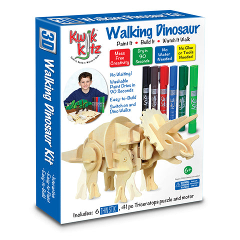 Walking Dinosaur Kit - Triceratops