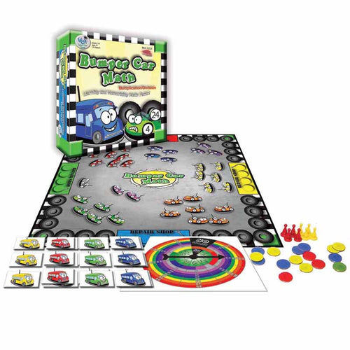Bumper Car Math Game, Multiplication/Division