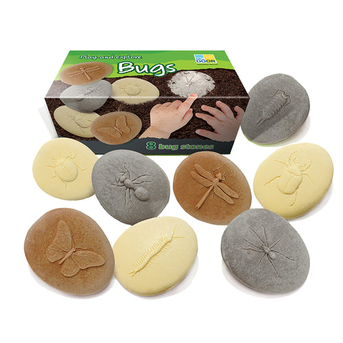 Let'S Investigate Bugs Stone, Pack Of 8