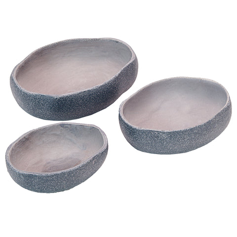 Rustic Bowls, Set Of 3