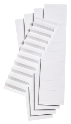 Pendaflex Blank Inserts for 1/5 Cut Hanging File Folders, 2 in, White, 100/Pack (242)