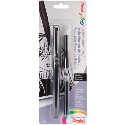 Pocket Brush Pen W/2 Refills