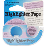 Lee Products Highlighter Tape .5"X393"