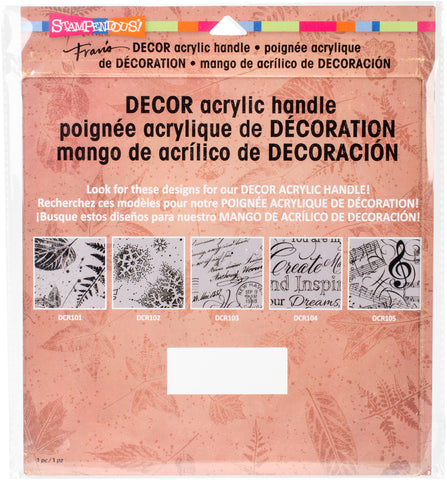 Stampendous Decor Stamp Block Handle