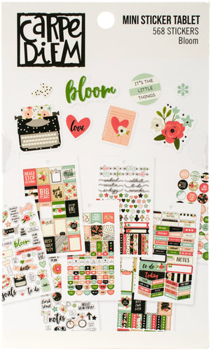 Carpe Diem Bloom Mini Stickers