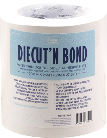 Ultimate Crafts Diecut'N Bond Double-Sided Tape 4.72"X82'