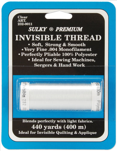 Sulky Premium Invisible Thread 440yd