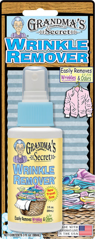 Grandma's Secret Travel Wrinkle Remover Blister Card