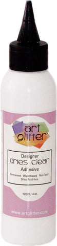 Art Institute Glitter Designer Dries Clear Adhesive 4oz