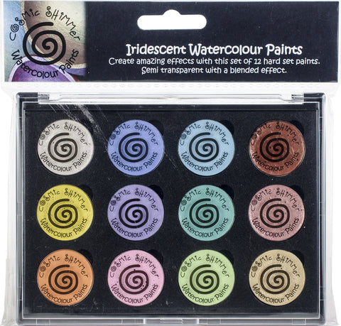 Cosmic Shimmer Iridescent Watercolor Palette Set 8