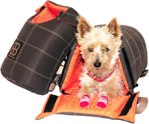 Petego Lenis Pack Pet Carrier Bag 10"X7.5"X14"
