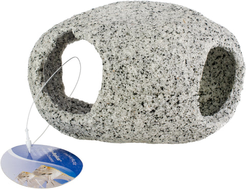 Penn-Plax Granite Stone Hideaway 4"