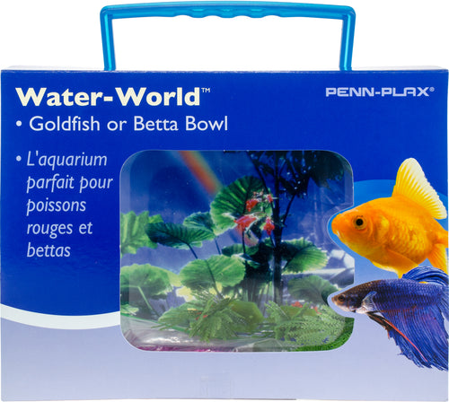 Penn-Plax Water-World Goldfish Or Betta Bowl