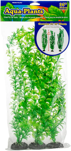 Penn-Plax Aqua-Plants 16" 3/Pkg