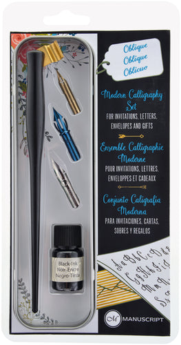 Manuscript Oblique Modern Calligraphy Set