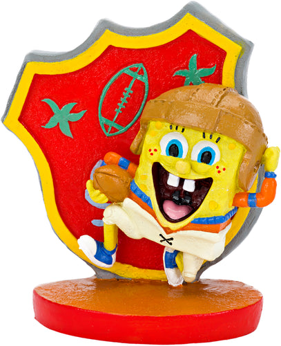 Nickelodeon Spongebob Football Player Aquarium Ornament