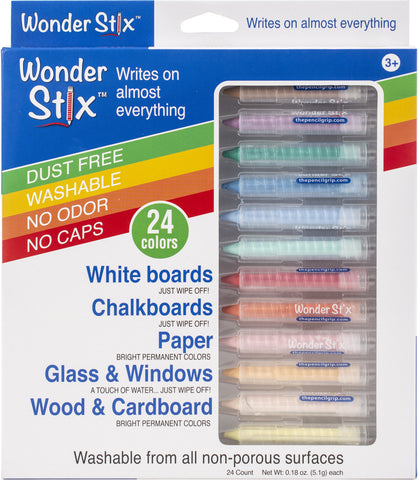 Wonder Stix Crayons 24/Pkg