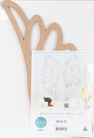 Kaisercraft Beyond The Page MDF Angel Wings Wall Art