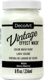 DecoArt Vintage Effect Wash Paint 8oz