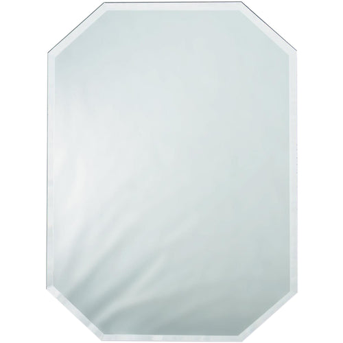 Octagon Glass Mirror Place Mat W/Bevel Edge Bulk