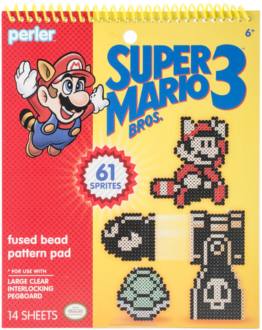 Perler Super Mario Bros. 3 Fused Bead Pattern Pad