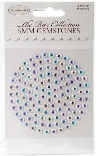 Ultimate Crafts 5mm Gemstones 119/Pkg