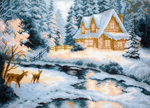 Collection D'Art Stamped Cross Stitch Kit 37X49cm