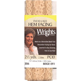 Wrights Flexi-Lace Hem Facing 1.75"X2.5yd