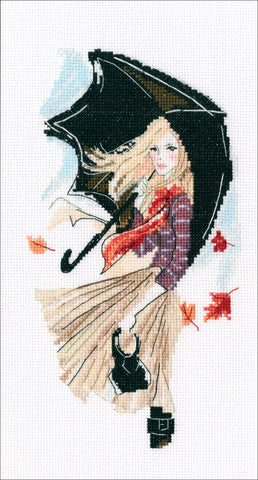 RTO Counted Cross Stitch Kit 4.5"X8.5"