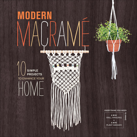 Modern Macrame Book & Kit