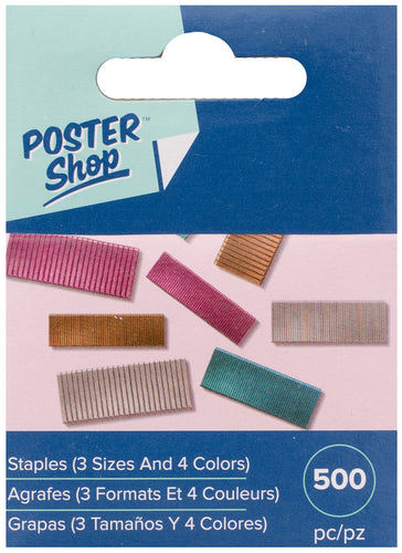 American Crafts Poster Shop Staple Pack