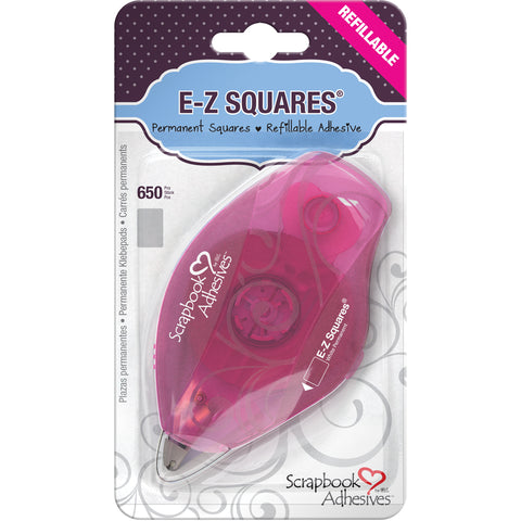 Scrapbook Adhesives E-Z Squares Refillable Dispenser 650/Pkg