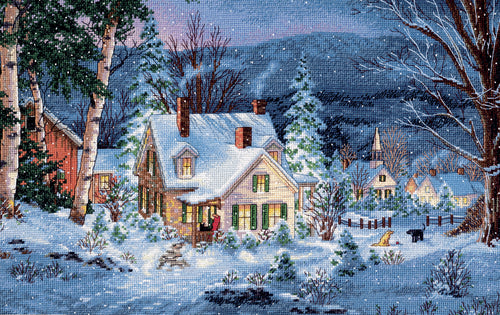 Dimensions Gold Collection Counted Cross Stitch Kit 20"X14"