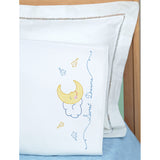 Jack Dempsey Children's Stamped Pillowcase W/Perle Edge