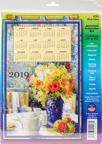 Design Works 2019 Calendar Felt Applique Kit